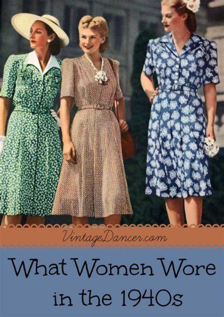 1940s Fashion What Did Women Wear in the 1940s?