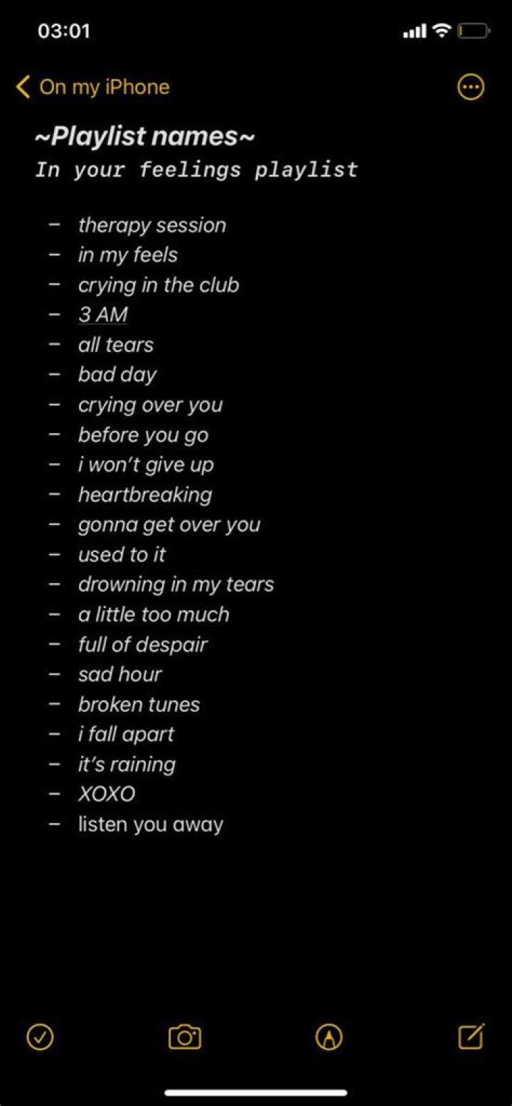 400 Sad Playlist Names Ideas and Suggestions