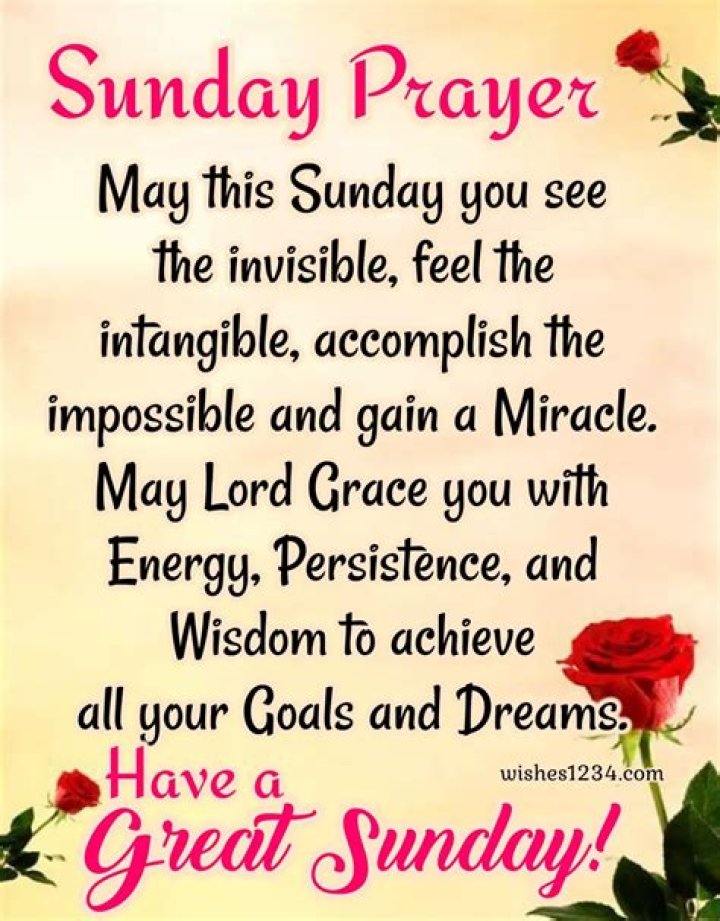 A Sunday Prayer Sunday images, Inspiring sunday quotes, Sunday prayer