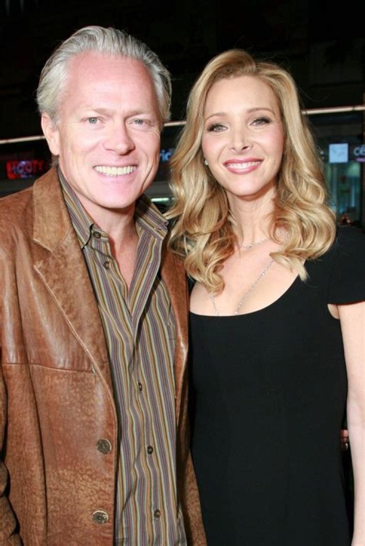 Actress Lisa Kudrow & Husband At The Los Angeles Premiere Of Harry