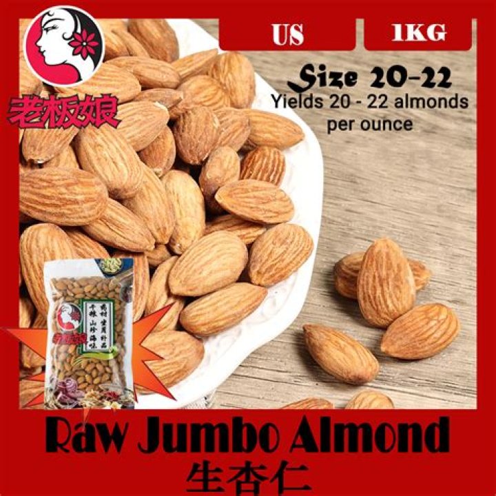 Almond Raw New Season Jumbo Trutaste