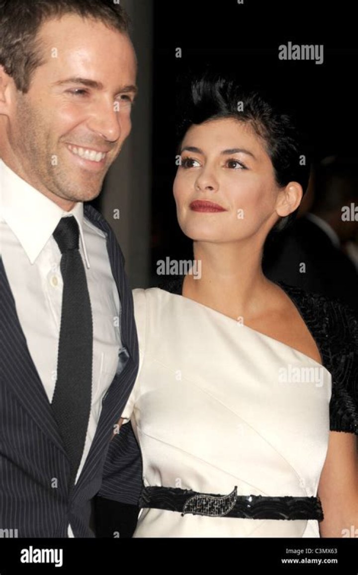 Audrey Tautou and Alessandro Nivola arrive for the premiere of "Coco