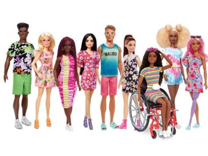 Barbie and Ken reflect body diversity with hearing aids, colourful