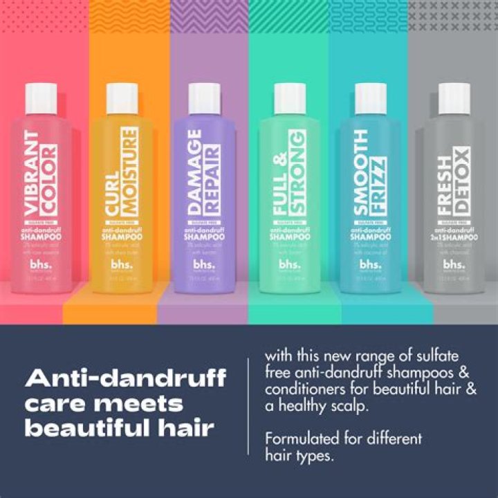 Beautiful Hair and Scalp bhs Full & Strong AntiDandruff Shampoo All
