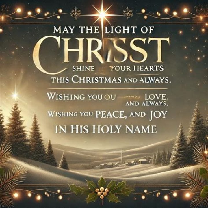 Best Religious Christmas Messages ~ Sending Faith On Christmas