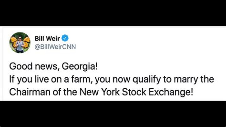 Bill Weir on Twitter "(And if he’s gay, what an AMAZING resume item