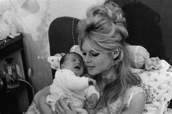 Brigitte Bardot and her son Nicolas Initials B.B. Pinterest