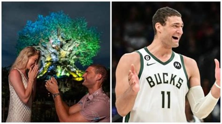 Bucks star Brook Lopez proposes to girlfriend at Disney's Animal Kingdom