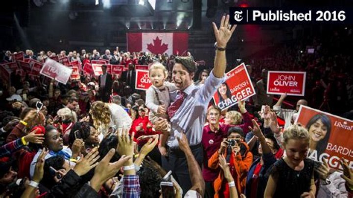 Canadians wonder what happened to Justin Trudeau's forehead