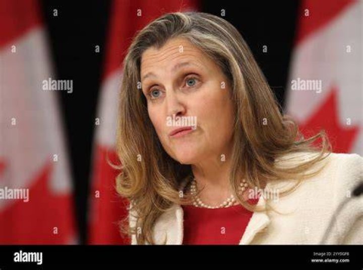 Chrystia Freeland Deputy Prime Minister Maud Styles