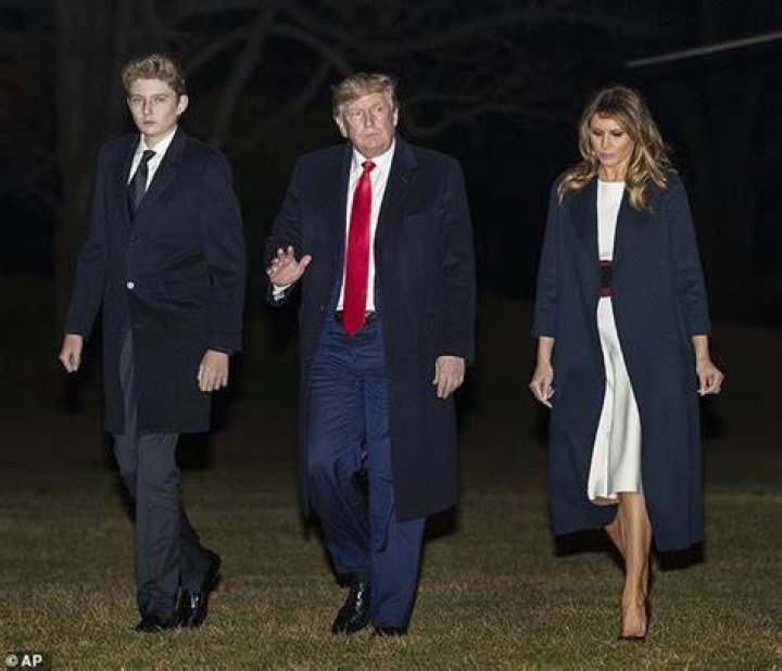 Coronavirus US Barron Trump celebrates his 14th birthday while