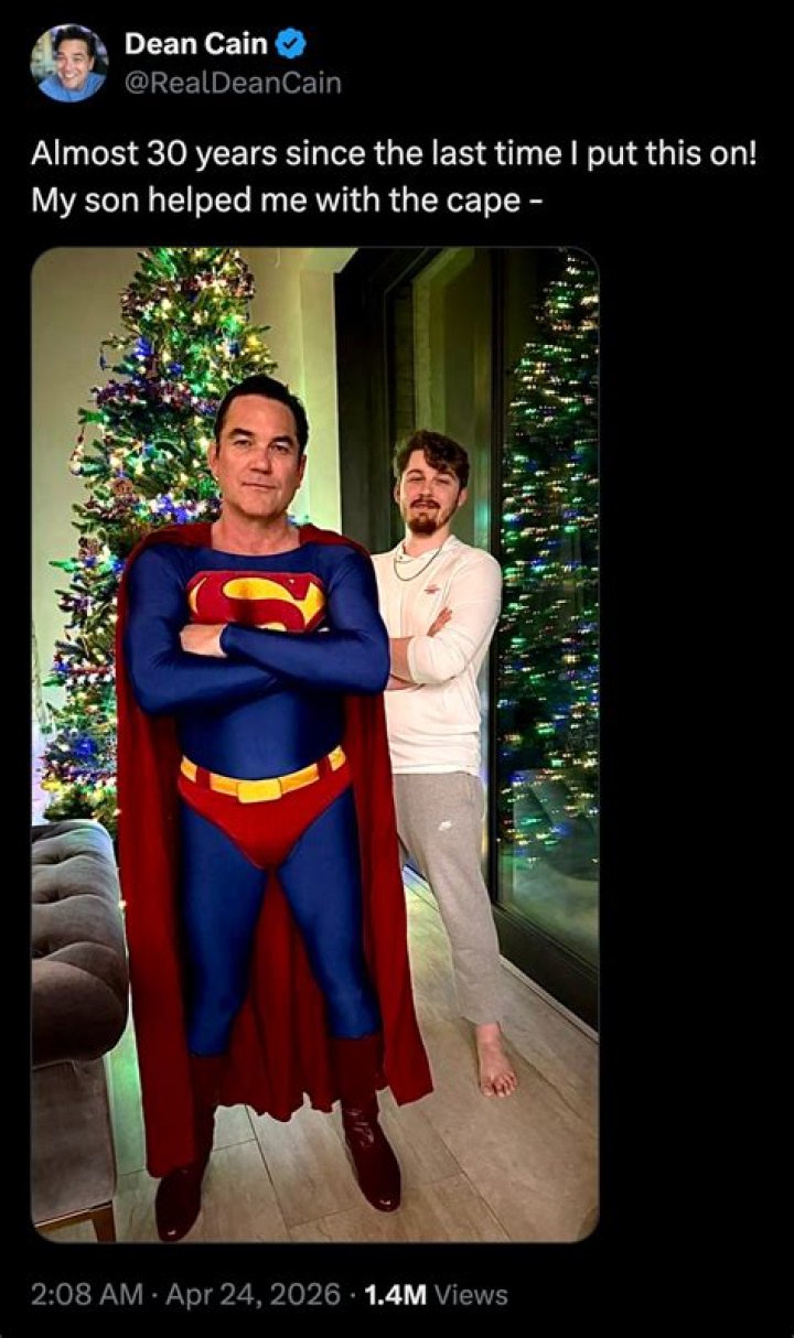 Dean Cain Among First to Work with New Family, Faithbased Movie Studio