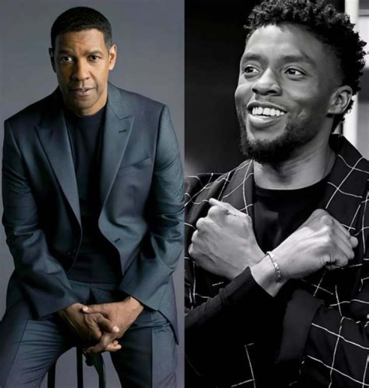 Denzel Washington, who once paid Chadwick Boseman's tuition, pays
