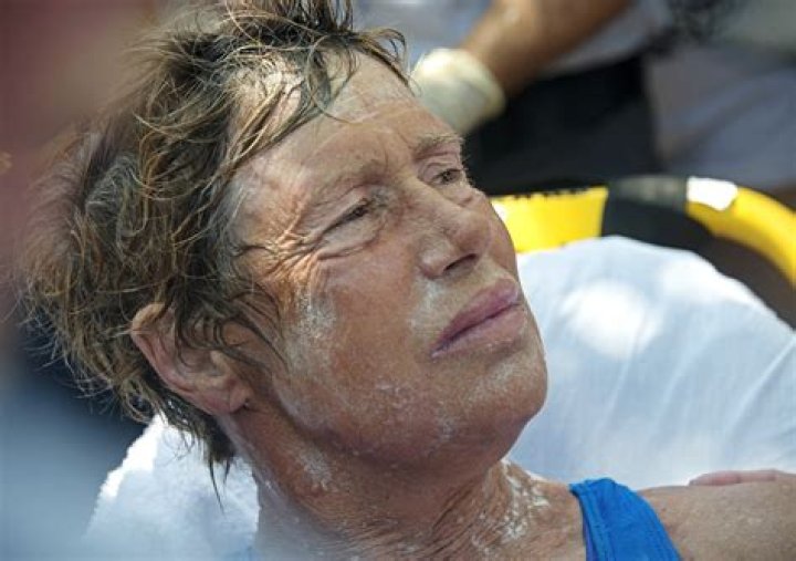 Diana Nyad Sets Record Swimming Across Straits of Florida ActionHub
