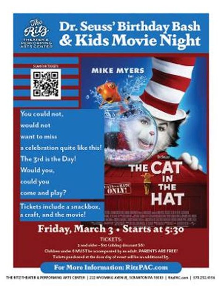 Dr. Seuss bash planned at Denver library Local News