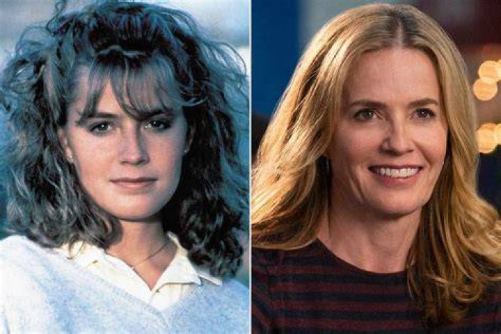 ELISABETH SHUE mitica negli anni 80 qui COME ERA e COME E'
