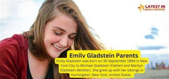 Emily Gladstein Parents Michael And Marilyn Age Gap