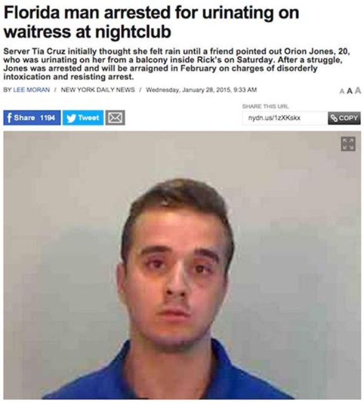 Florida Man Continues To Make Headlines Thanks To Ridiculous Crimes