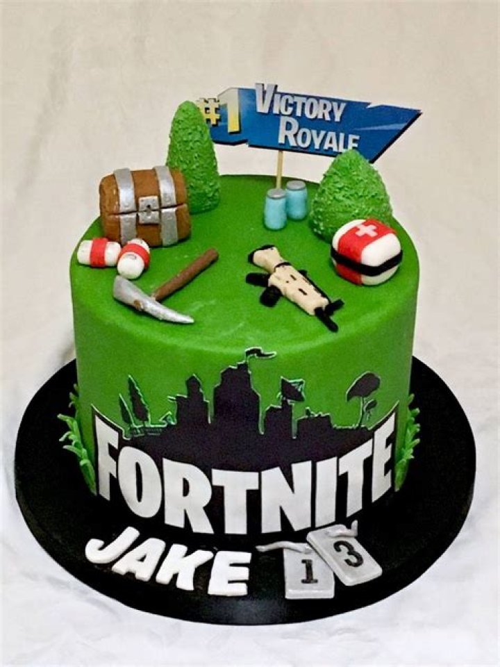 fortnite cake Búsqueda de Google Birthday cake kids, Birtday cake