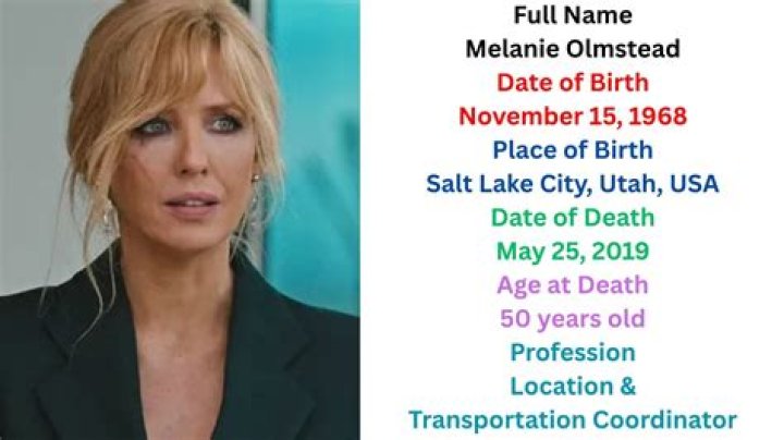 From where did Melanie Olmstead come from? Death and Tribute Your Trand