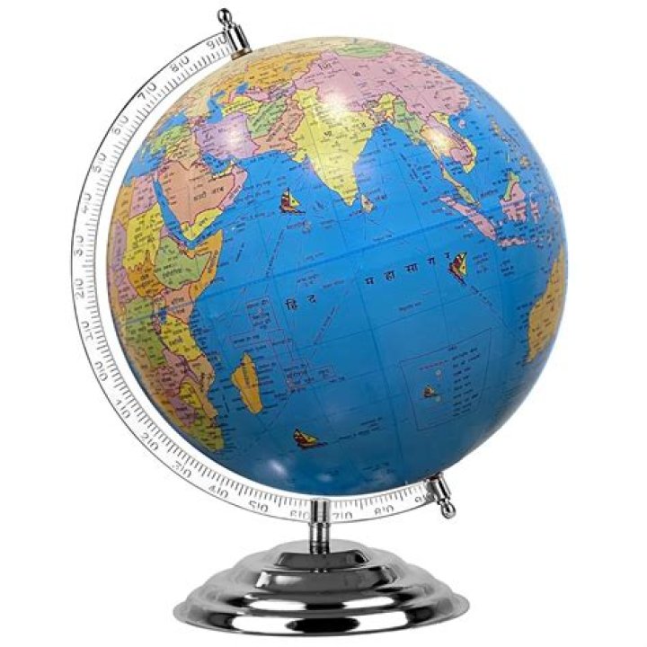 GLOBE DADDY Globe in Malayalam Language Educational Rotating World Map