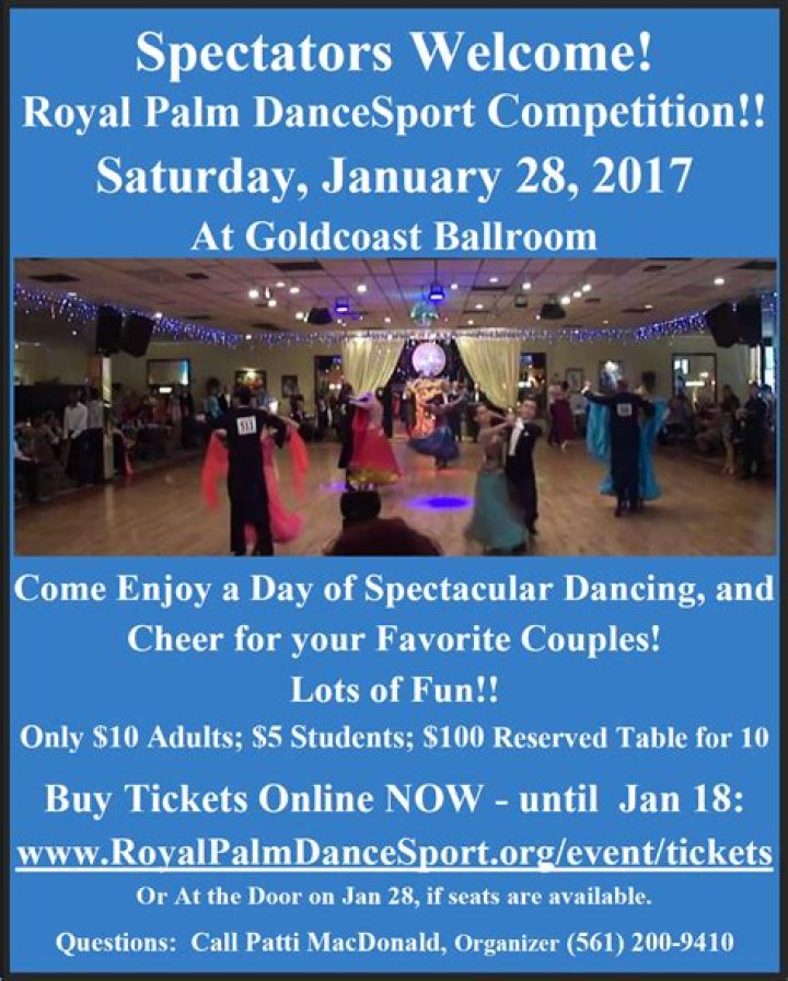 Goldcoast Ballroom & Event Center HOT!! Salsa 'On 2' & Bachata