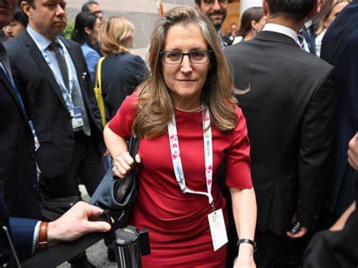 GOLDSTEIN Someone tell Freeland she&rsquo;s not like the average...