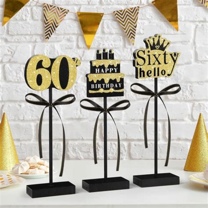 Happy 60th Birthday Decorations Images and Photos finder