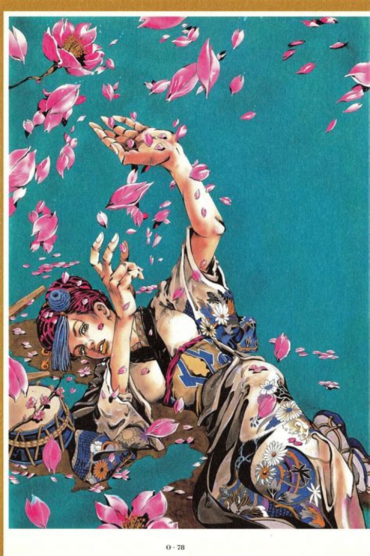 Hirohiko Araki Carteles gráficos, Dibujos, Poses de manga