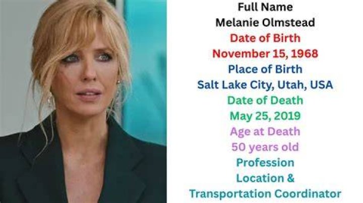How Did Melanie Olmstead Yellowstone End Up Here? Who Is She?