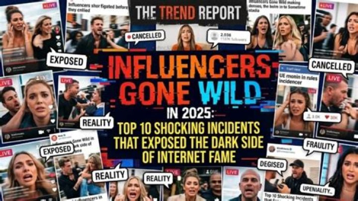 Influencers Gone Wild Shocking Misconduct & Unruly Behavior