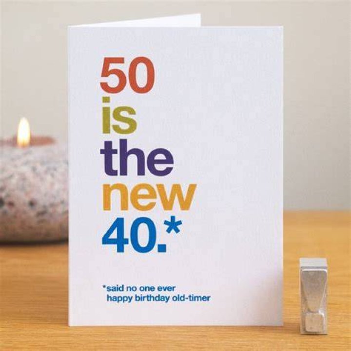 Is 50 the new 40? Where are you Bobby Sherman?