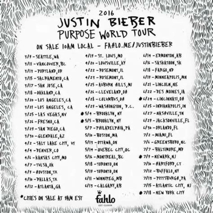Justin Bieber Reschedules World Tour to 2021 Due to the COVID19 Pandemic