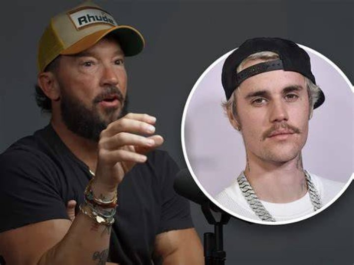 Justin Bieber’s pastor Carl Lentz goes shirtless on beach run as he