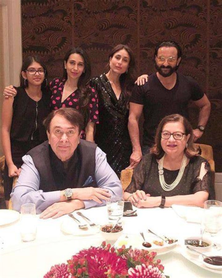 Kareena, Karisma celebrate dad Randhir Kapoor&rsquo;s 70th b&rsquo;day with Saif