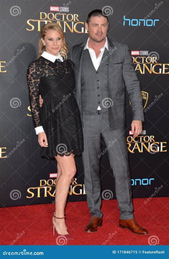 Karl Urban, Katee Sackhoff, Billy Zane & Tricia Helfer attending Billy