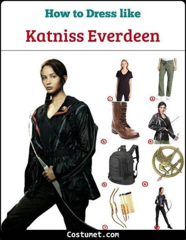 Katniss Everdeen literary halloween costume Book character