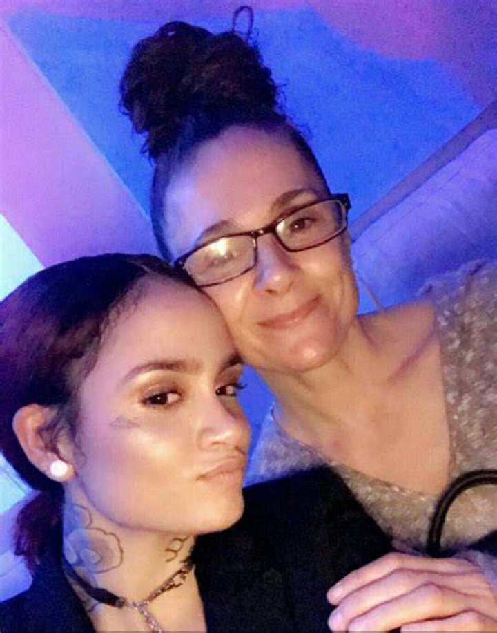 Kehlani and her Mom (Aunty) at the album release party January 2017