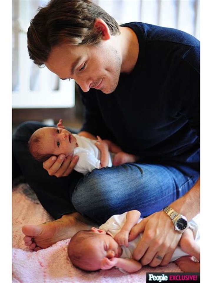 Kevin Zegers Introduces Twin Daughters Zoë Madison and Blake Everleigh