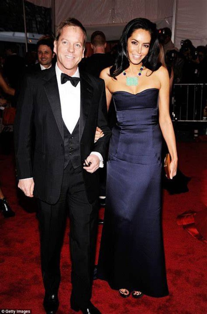 Kiefer Sutherland And Girlfriend