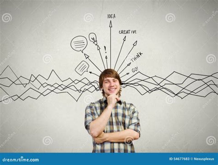 Let me think... stock image. Image of natural, model 28736155