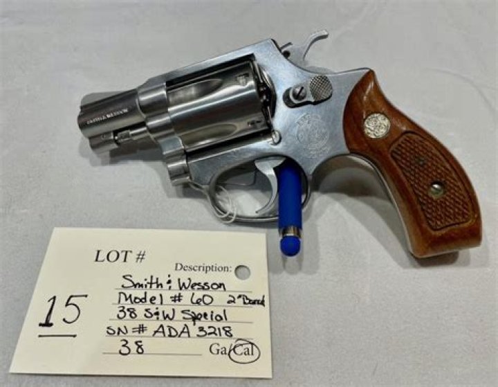 Lot Smith Wesson Model 60 38 Special Revolver vrogue.co