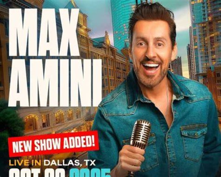 Max Amini Tickets Buy or Sell Tickets for Max Amini Tour Dates 2023