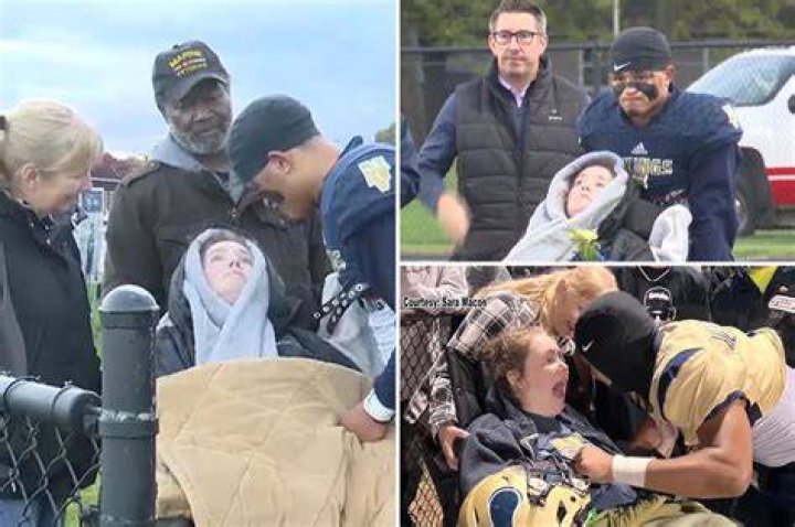 Michigan mom Jennifer Flewellen attends football game after fiveyear coma