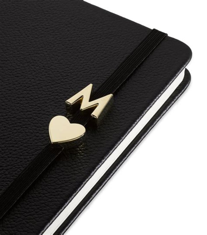 Moleskine GoldPlated Notebook Charm Harrods US