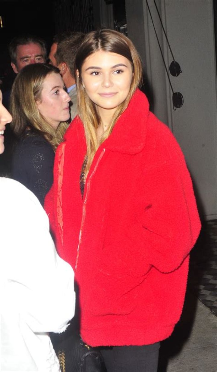 Olivia Jade Giannulli in Red and Black Craig's in West Hollywood