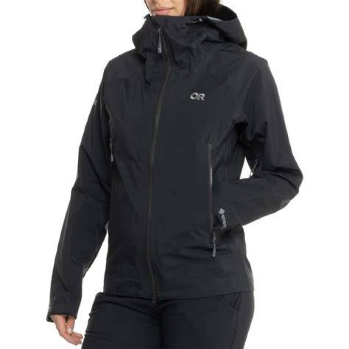 Outdoor Research Ski Jacket Waterproof Breathable Men's Medium Orange