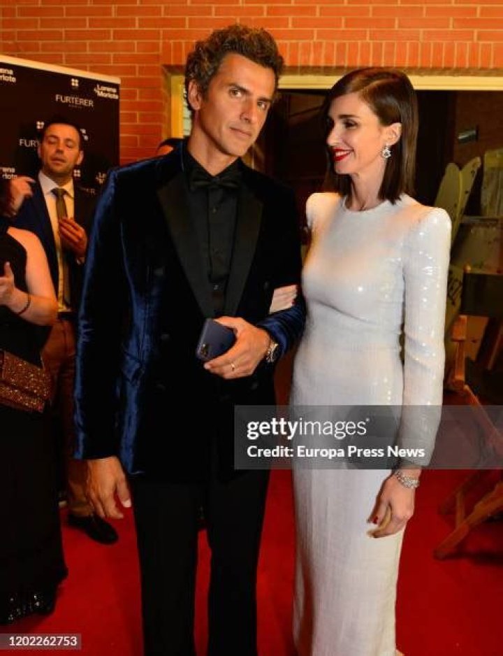 Paz Vega and her husband Orson Salazar at the premiere of SPANGLISH