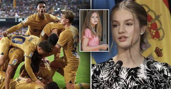 Princess of Spain reportedly has a huge crush on Barcelona star Gavi