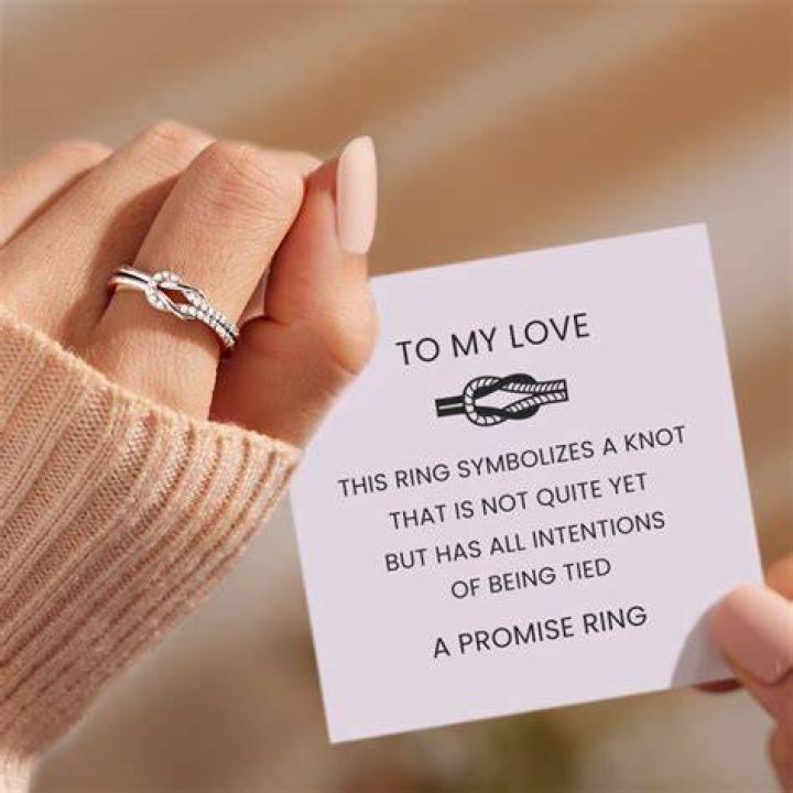 Promise ring with the boyfriend ( Silver rings, Promise rings